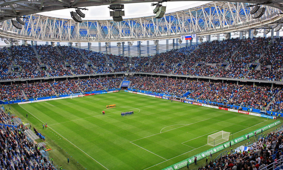 Cтадион Нижний Новгород - Расписание матчей Кубка мира ФИФА 2018 в России