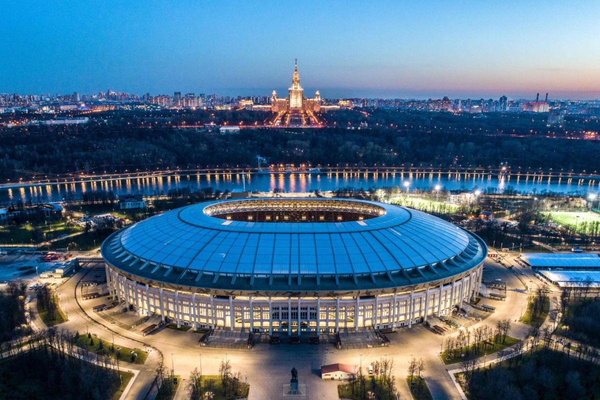 Как выглядит стадион Лужники в Москве фото - ЧМ по футболу 2018 в России
