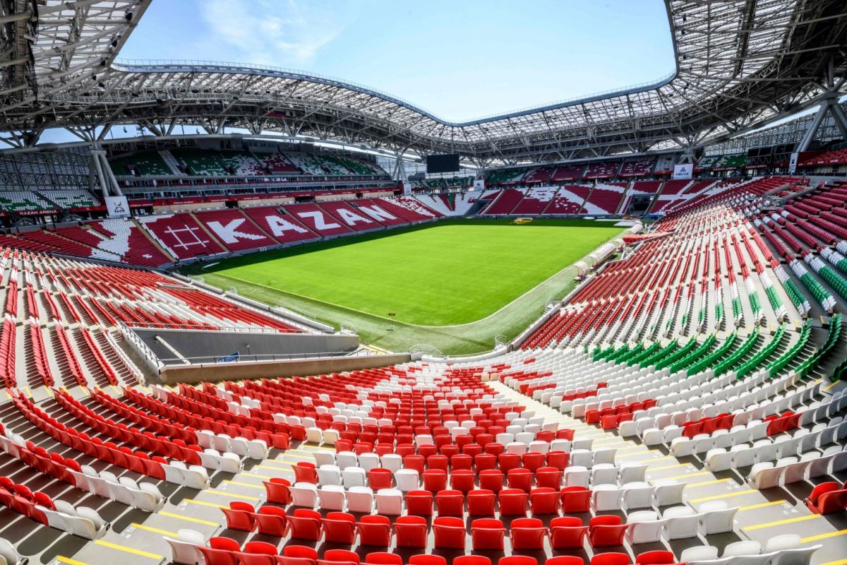 Как выглядит стадион Казань Арена фото - ЧМ по футболу 2018 в России