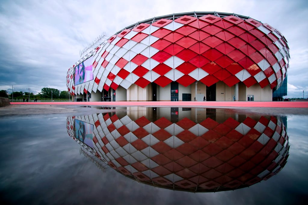 Как выглядит стадион ФК Спартак (Открытие Арена) в Москве фото - ЧМ по футболу 2018 в России